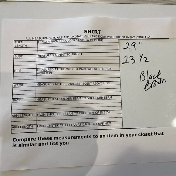 BLACK BROWN 1826 Men's Casual Button Down Shirt Sz L Peach with Cream Detail - Picture 8 of 11